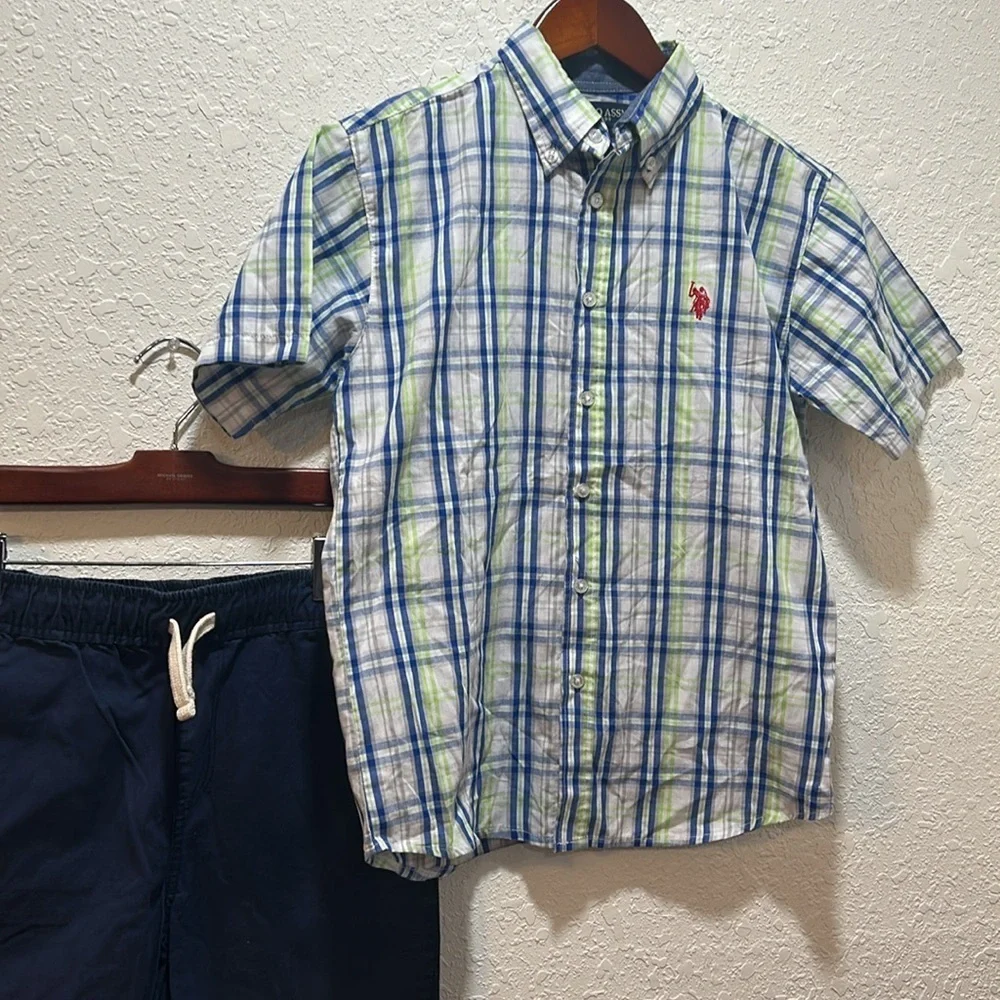 The Children’s place & U.S polo assn. SET boys size 12 GUC - Picture 3 of 10